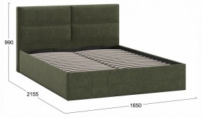 Кровать двуспальная Глосс с ПМ Тип 1 в Миассе - miass.ok-mebel.com | фото 4