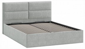 Кровать двуспальная Глосс с ПМ Тип 1 в Миассе - miass.ok-mebel.com | фото 2