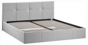 Кровать двуспальная Лора с ПМ в Миассе - miass.ok-mebel.com | фото 2