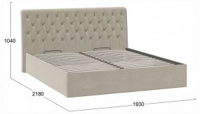 Кровать двуспальная Скарлет с ПМ Тип 1 в Миассе - miass.ok-mebel.com | фото 4