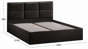 Кровать двуспальная Стелла с ПМ Тип 1 в Миассе - miass.ok-mebel.com | фото 3