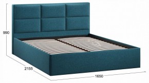 Кровать двуспальная Стелла с ПМ Тип 1 в Миассе - miass.ok-mebel.com | фото 4