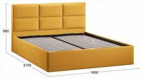 Кровать двуспальная Стелла с ПМ Тип 1 в Миассе - miass.ok-mebel.com | фото 4