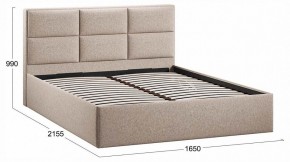 Кровать двуспальная Стелла с ПМ Тип 1 в Миассе - miass.ok-mebel.com | фото 4