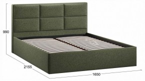 Кровать двуспальная Стелла с ПМ Тип 1 в Миассе - miass.ok-mebel.com | фото 4