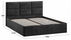 Кровать двуспальная Стелла с ПМ Тип 1 в Миассе - miass.ok-mebel.com | фото 4