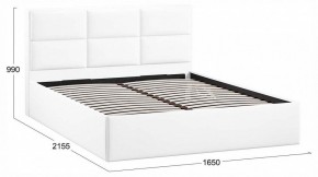Кровать двуспальная Стелла с ПМ Тип 1 в Миассе - miass.ok-mebel.com | фото 4