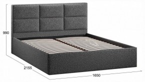 Кровать двуспальная Стелла с ПМ Тип 1 в Миассе - miass.ok-mebel.com | фото 4