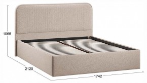 Кровать двуспальная Тиффани с ПМ Тип 1 в Миассе - miass.ok-mebel.com | фото 3