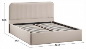 Кровать двуспальная Тиффани с ПМ Тип 1 в Миассе - miass.ok-mebel.com | фото 4