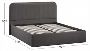 Кровать двуспальная Тиффани с ПМ Тип 1 в Миассе - miass.ok-mebel.com | фото 2