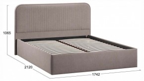 Кровать двуспальная Тиффани с ПМ Тип 1 в Миассе - miass.ok-mebel.com | фото 4