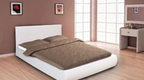 Кровать Эко 1400 (ткань 1 кат) в Миассе - miass.ok-mebel.com | фото 1