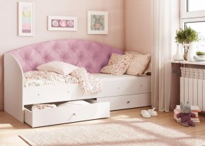 Кровать Эльза (без бортика) на щитах в Миассе - miass.ok-mebel.com | фото 6