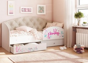 Кровать Эльза на латах + Бортик в Миассе - miass.ok-mebel.com | фото 2