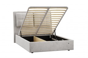 Кровать Ester 1400 с основанием и ПМ (Ультра Смог) Модель 311 в Миассе - miass.ok-mebel.com | фото 2