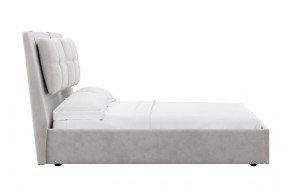 Кровать Ester 1400 с основанием и ПМ (Ультра Смог) Модель 311 в Миассе - miass.ok-mebel.com | фото 3