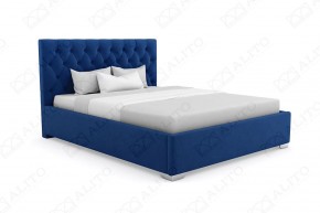 Кровать Ева интерьерная +основание (80х200) 4 кат. ткани в Миассе - miass.ok-mebel.com | фото