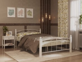 Кровать Гарда-15 с основанием (1200) белая в Миассе - miass.ok-mebel.com | фото