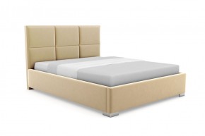 Кровать Гера интерьерная +основание (90х200) 1 кат. ткани в Миассе - miass.ok-mebel.com | фото