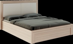 Кровать 1.6 Глэдис М32 с ПМ и мягкой частью (ЯШС/Белый) в Миассе - miass.ok-mebel.com | фото