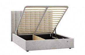 Кровать Ingrid 1600 с основанием и ПМ (Ультра Смог) Модель 312 в Миассе - miass.ok-mebel.com | фото 2