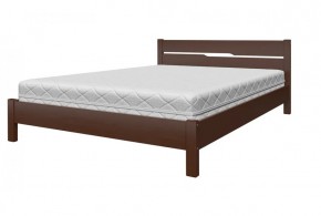 ВЕРОНИКА-5 Кровать из массива 1600 (Орех) в Миассе - miass.ok-mebel.com | фото