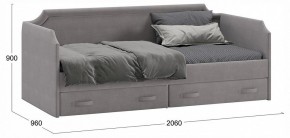 Кровать Кантри ТД-308.12.02 в Миассе - miass.ok-mebel.com | фото 3