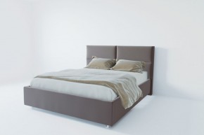 Кровать Корсика с ПМ 1200 (велюр темно-серый) в Миассе - miass.ok-mebel.com | фото 2