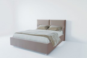Кровать Корсика с ПМ 1600 (велюр серый) в Миассе - miass.ok-mebel.com | фото 2