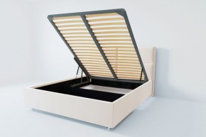 Кровать Корсика с ПМ 1800 (экокожа белая) в Миассе - miass.ok-mebel.com | фото