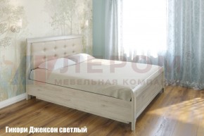 Кровать КР-1033 с мягким изголовьем в Миассе - miass.ok-mebel.com | фото 1