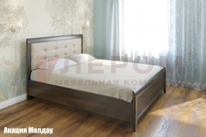 Кровать КР-1033 с мягким изголовьем в Миассе - miass.ok-mebel.com | фото 2