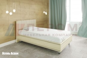 Кровать КР-2011 с мягким изголовьем в Миассе - miass.ok-mebel.com | фото 1