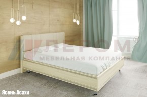 Кровать КР-2013 с мягким изголовьем в Миассе - miass.ok-mebel.com | фото 1