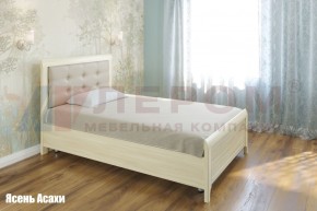 Кровать КР-2031 с мягким изголовьем в Миассе - miass.ok-mebel.com | фото