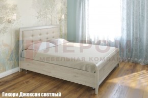 Кровать КР-2033 с мягким изголовьем в Миассе - miass.ok-mebel.com | фото