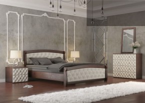 Кровать Магнат с мягкими спинками (1400*1900) в Миассе - miass.ok-mebel.com | фото