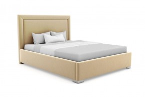 Кровать Морена интерьерная +основание (80х200) 6 кат. ткани в Миассе - miass.ok-mebel.com | фото