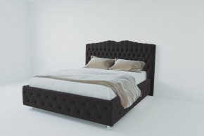 Кровать Нягань с ПМ 800 (экокожа кольт ч) в Миассе - miass.ok-mebel.com | фото