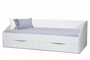 Кровать одинарная "Фея - 3" симметричная New (2000Х900) белая в Миассе - miass.ok-mebel.com | фото