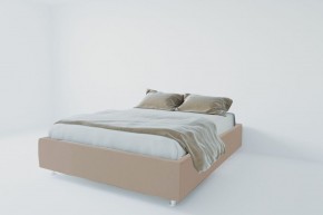 Кровать Подиум с ортопедическим основанием 800 (велюр серый) в Миассе - miass.ok-mebel.com | фото 1