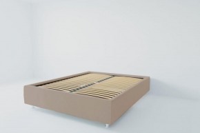 Кровать Подиум с ортопедическим основанием 900 (велюр серый) в Миассе - miass.ok-mebel.com | фото 2