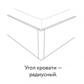 Кровать "Милана" с мягкой спинкой БЕЗ основания 1200х2000 в Миассе - miass.ok-mebel.com | фото 3