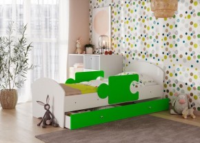 Кровать "Мозайка" на щитах + бортики + ящики в Миассе - miass.ok-mebel.com | фото 11