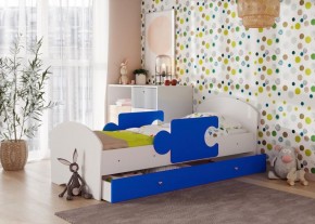 Кровать "Мозайка" на щитах + бортики + ящики в Миассе - miass.ok-mebel.com | фото 3