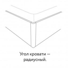 Кровать "Сандра" БЕЗ основания 1200х2000 в Миассе - miass.ok-mebel.com | фото 3