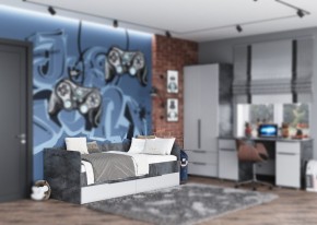 Кровать с 2 ящиками "Лео" 800х2000 в Миассе - miass.ok-mebel.com | фото 3