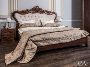 Кровать с мягким изголовьем Афина 1600 (караваджо) в Миассе - miass.ok-mebel.com | фото