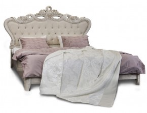 Кровать с мягким изголовьем Афина 1600 (крем корень) в Миассе - miass.ok-mebel.com | фото 1
